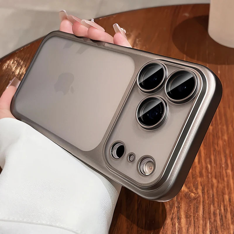 Luxury Soft Matte Case for iPhone 17, 16, 15, 14, 13 Pro Max