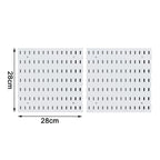 DIY Wall Pegboard Kit Wall Shelf Display Organizer Panel