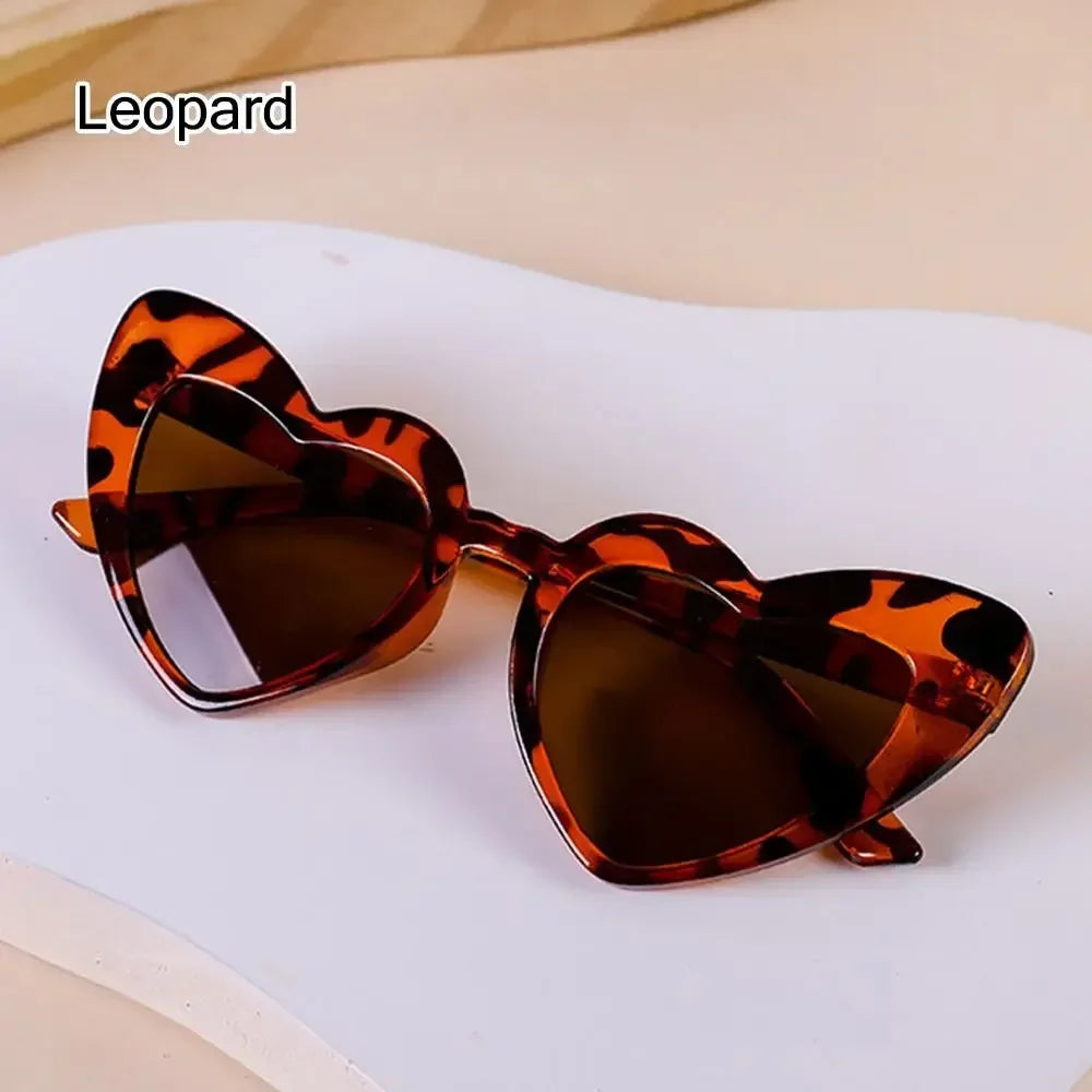 Heart-Shaped Kids Sunglasses | Vintage Toddler Eyewear 3–9 Years