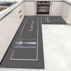 High-End Kitchen Rug Waterproof Non-Slip Washable Entrance Doormat