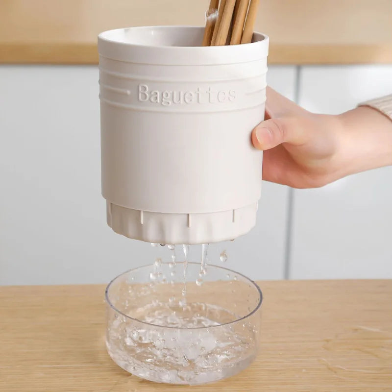 Plastic Cutlery Holder Kitchen Drain Rack