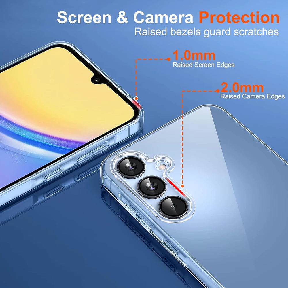 Ultra Thin Silicone Soft Case for Samsung Galaxy S21 S22 S23 S24 S25