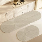 Diatomite Super Absorbent Kitchen Mat Non-Slip Washable Floor Rug