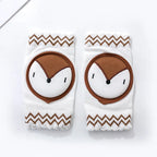 Cartoon Baby Knee Pads Summer Mesh Crawling Protection (0–3Y)