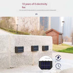Solar LED Dusk to Dawn Wall Light for Garden & Patio Decor