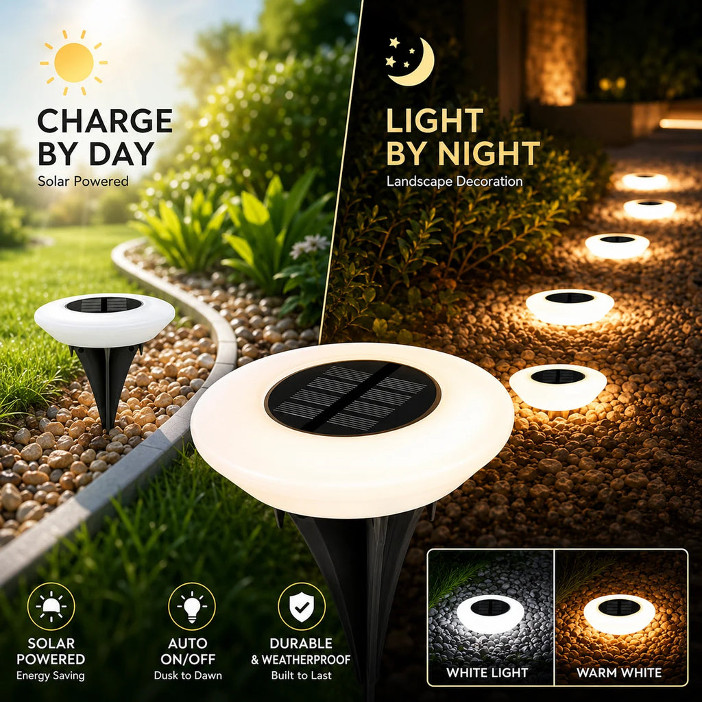 14 LED Solar Ground Lights