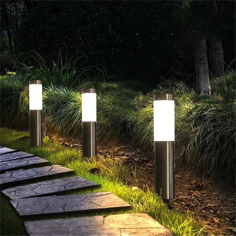 Solar Stainless Steel Garden Light