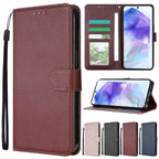 Wallet Flip Leather Case for Samsung Galaxy A Series 5G Phones