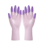 Waterproof Latex Cleaning Gloves Oil Resistant
