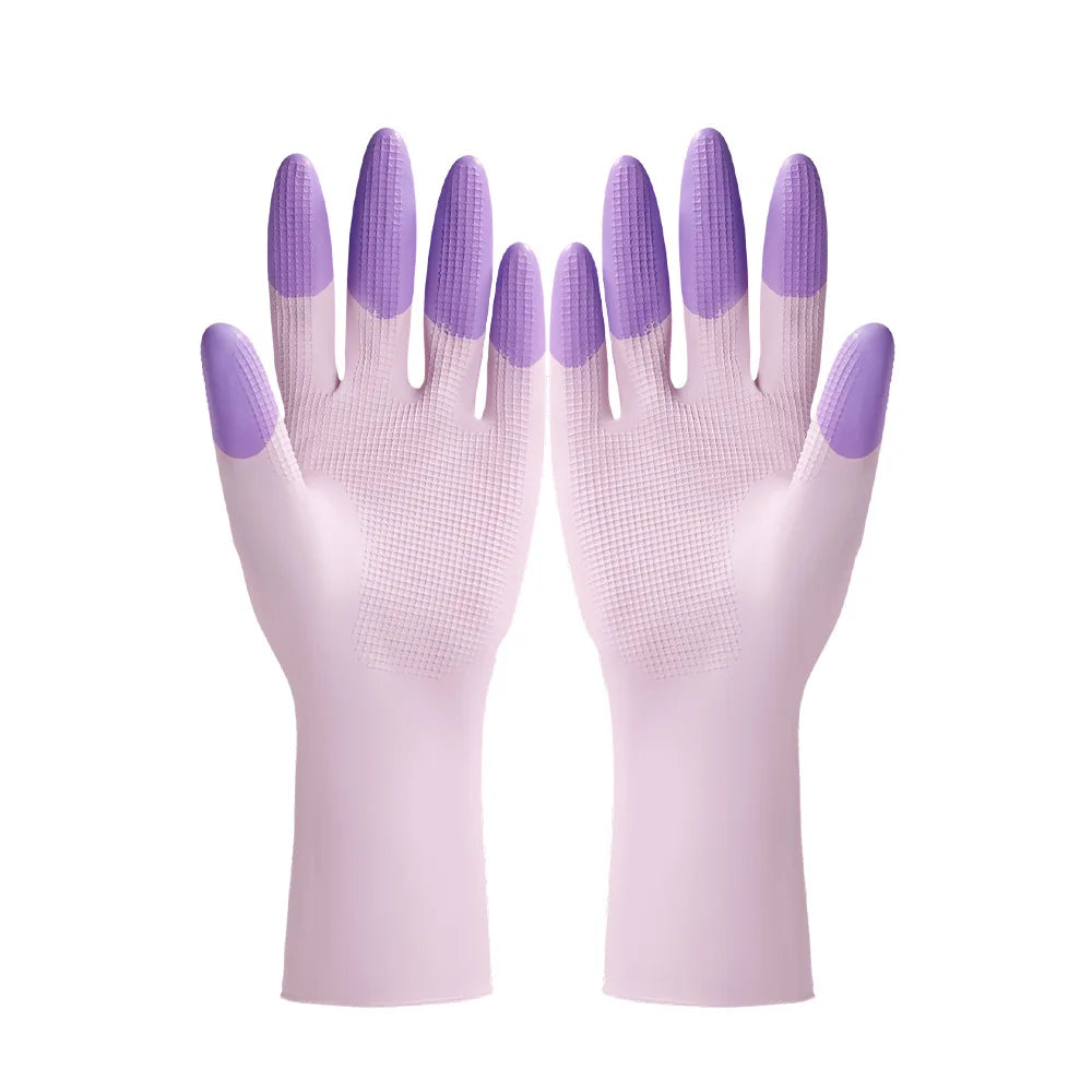 Waterproof Latex Cleaning Gloves Oil Resistant