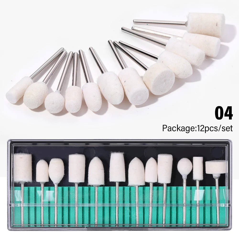 LINMANDA 6 in 1 Electric Nail Drill Kit Portable Manicure File Machine