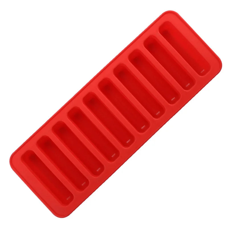 Ice Stick Cube Tray UK Long Strip Silicone Ice Mold For Bottles