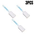 Soft Sponge Bottle Brush Long Handle Cup Cleaner