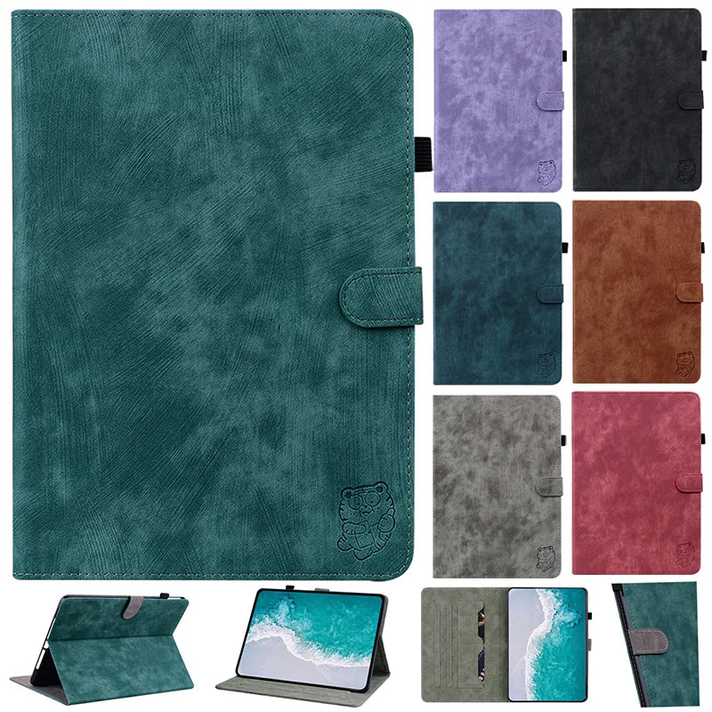 Leather Case for iPad Air 11 A16 11th 10th Pro 11 Mini 6 Air 3 Cover