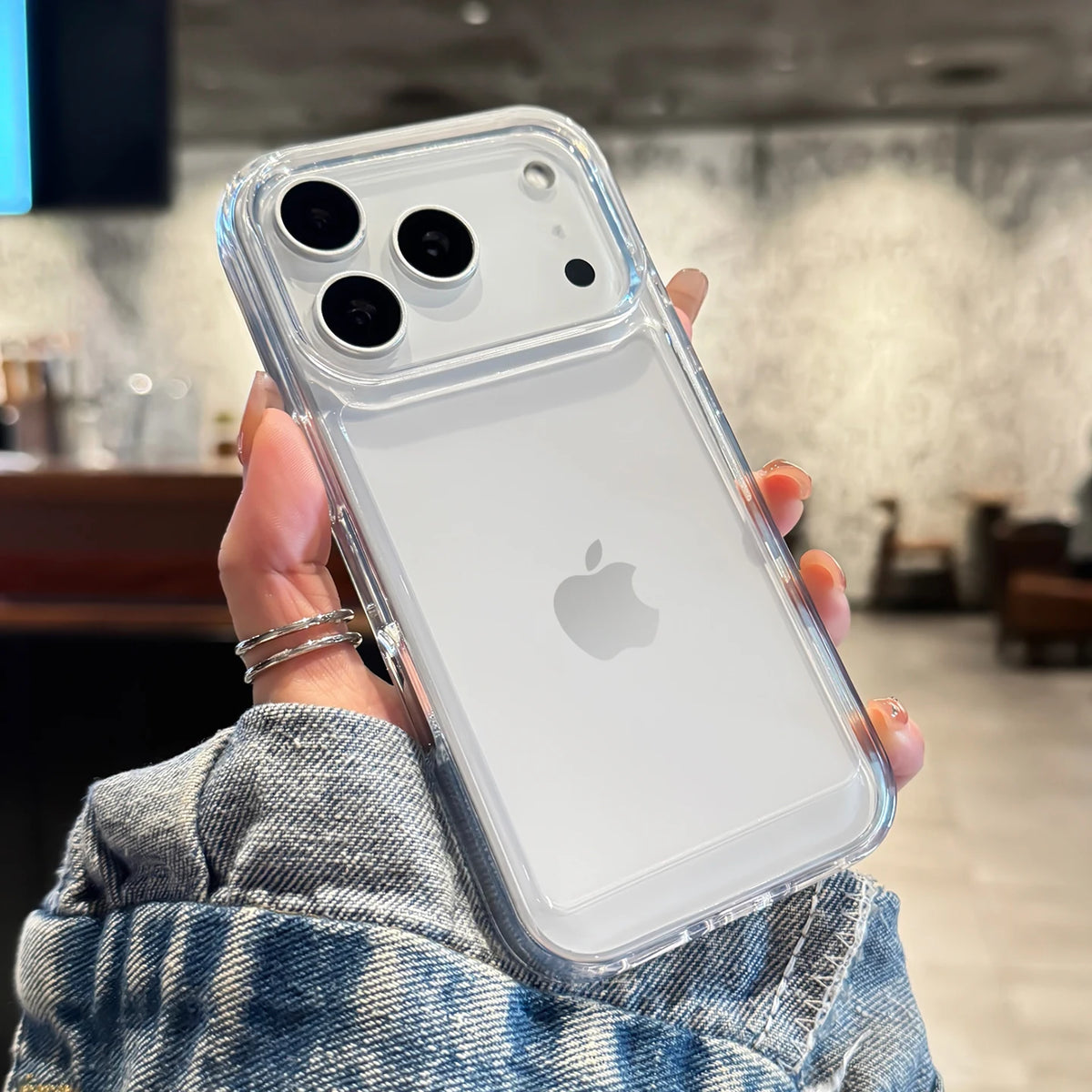 Ultra Thin Clear Case For iPhone 11 12 13 14 15 16 17 Pro Max Cover Main image