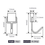 Strong Magnetic Hooks