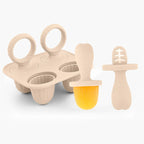 Baby Teething Popsicle Mold 4/6 Cavity – DIY Milk Ice Cream Stick Tray