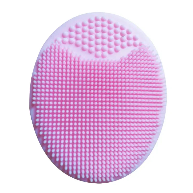 Baby Silicone Shampoo Brush Soft Scalp Massage Bath Brush