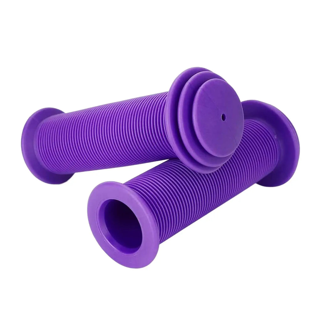 2x Premium MTB Bike Handlebar Grips Rubber Non-Slip BMX Scooter Kids