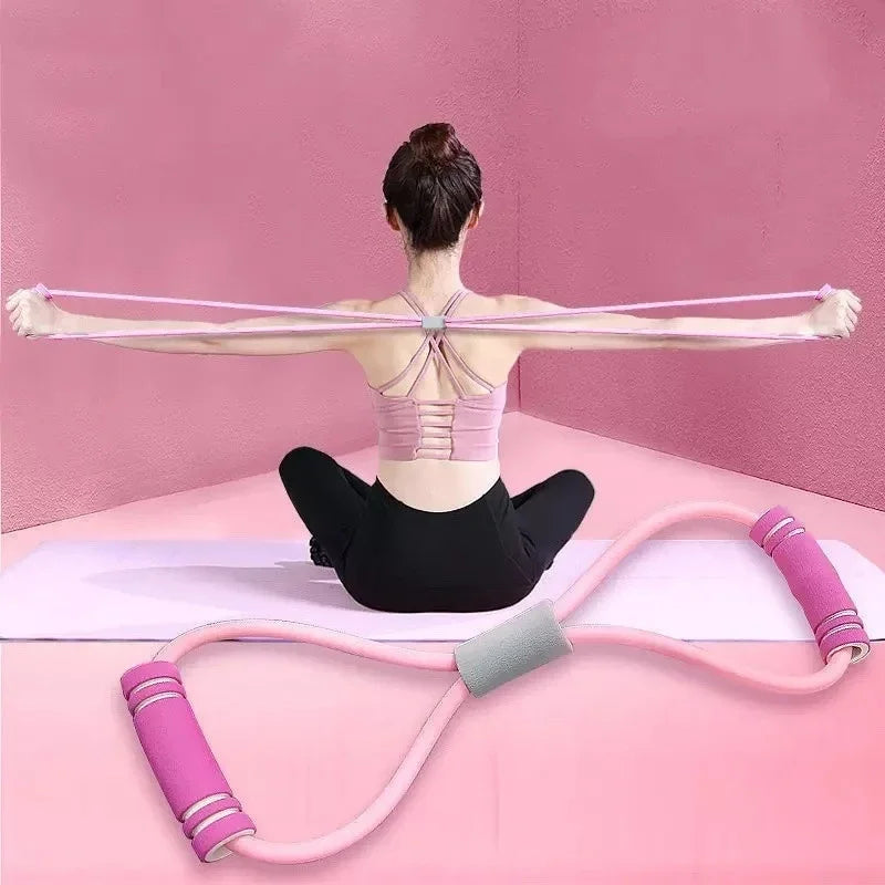 Resistance Bands with Foam Handles for Home Workout Fitness Set Main image
