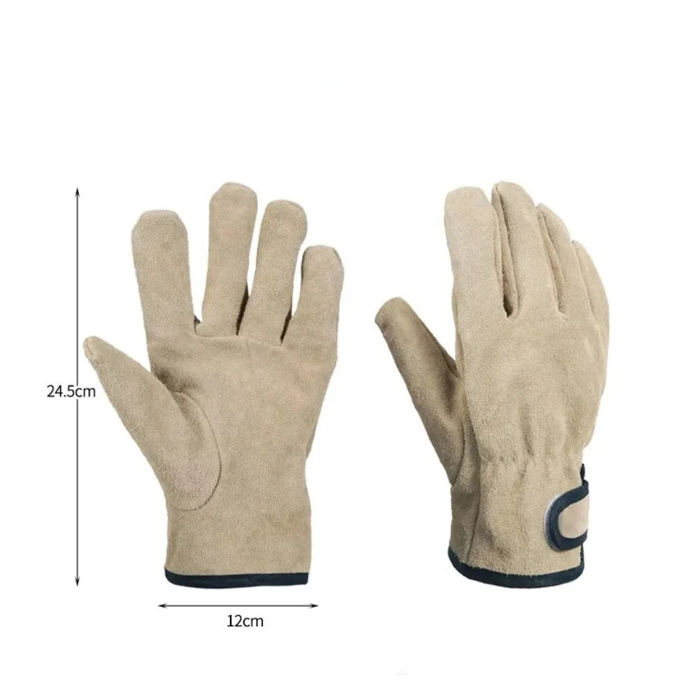 Heat-Resistant BBQ Gloves – Anti-Scald Protective Camping Gloves (1 Pair)
