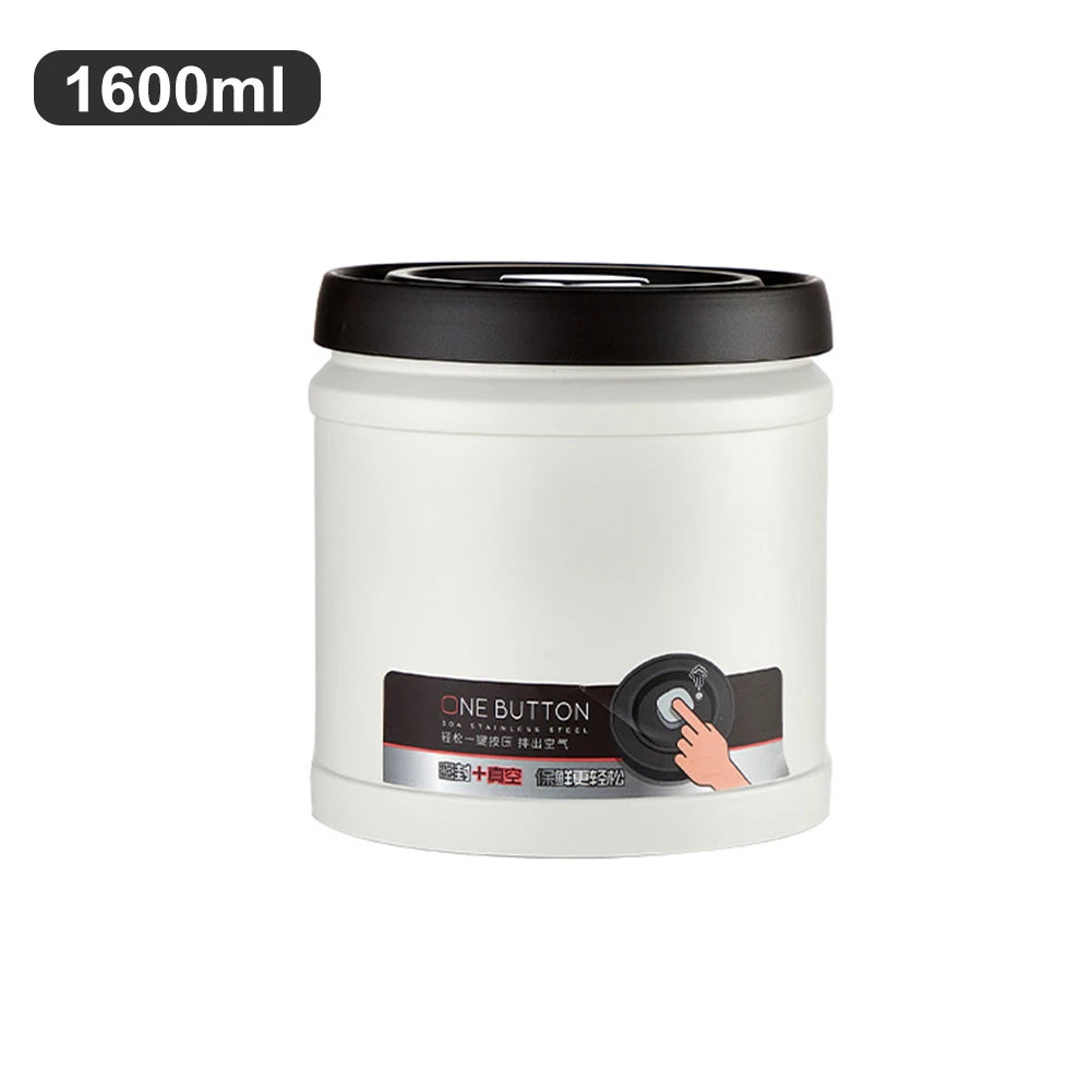 Vacuum Coffee Bean Storage Canister