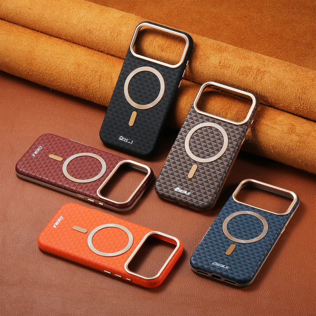 iPhone 18 Pro Max Case – Luxury Leather, Magnetic Metal & Bumper Cover