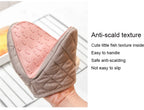 Fish-Shaped Silicone Oven Mitt – Heat Resistant Anti-Scald Kitchen Glove