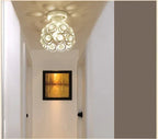 Crystal Restaurant Chandelier Single Head Ceiling Lamp