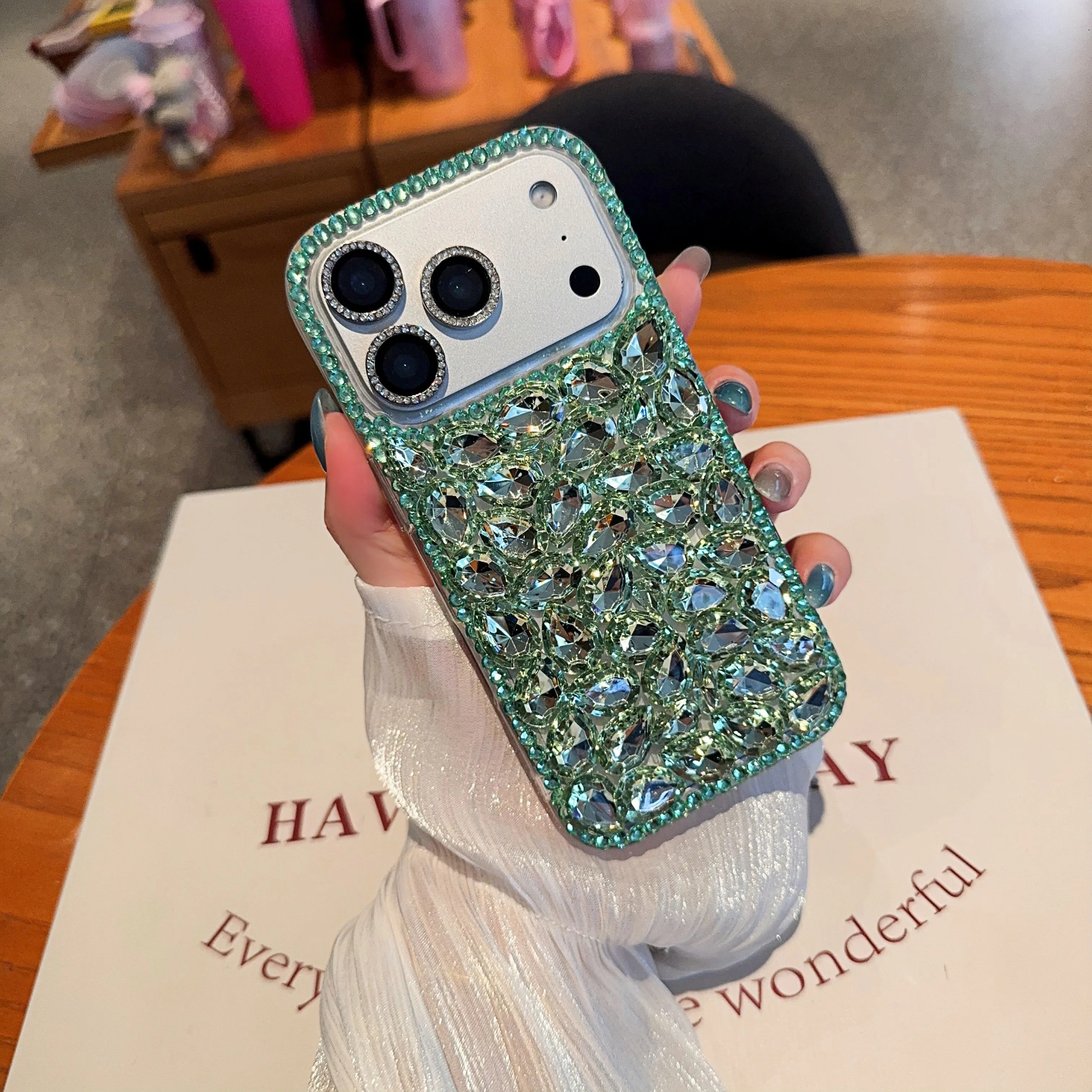 Luxury Bling Glitter Diamond Case for iPhone 17 16 15 14 13 12 Pro Max