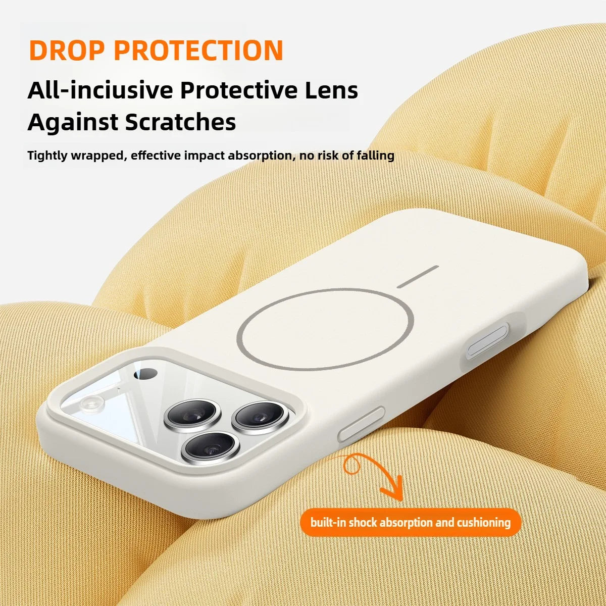 MagSafe Liquid Silicone Case for iPhone 12 13 14 15 16 17 Pro Max