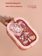 Cartoon Lunch Box 1000/1350ML Sealed Leakproof Bento Food Container