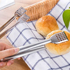 9 Inch Stainless Steel Serving Tongs UK BBQ Buffet Kitchen Tongs