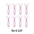 Baby 360° U Shape Toothbrush Soft Silicone Kids Teeth Brush