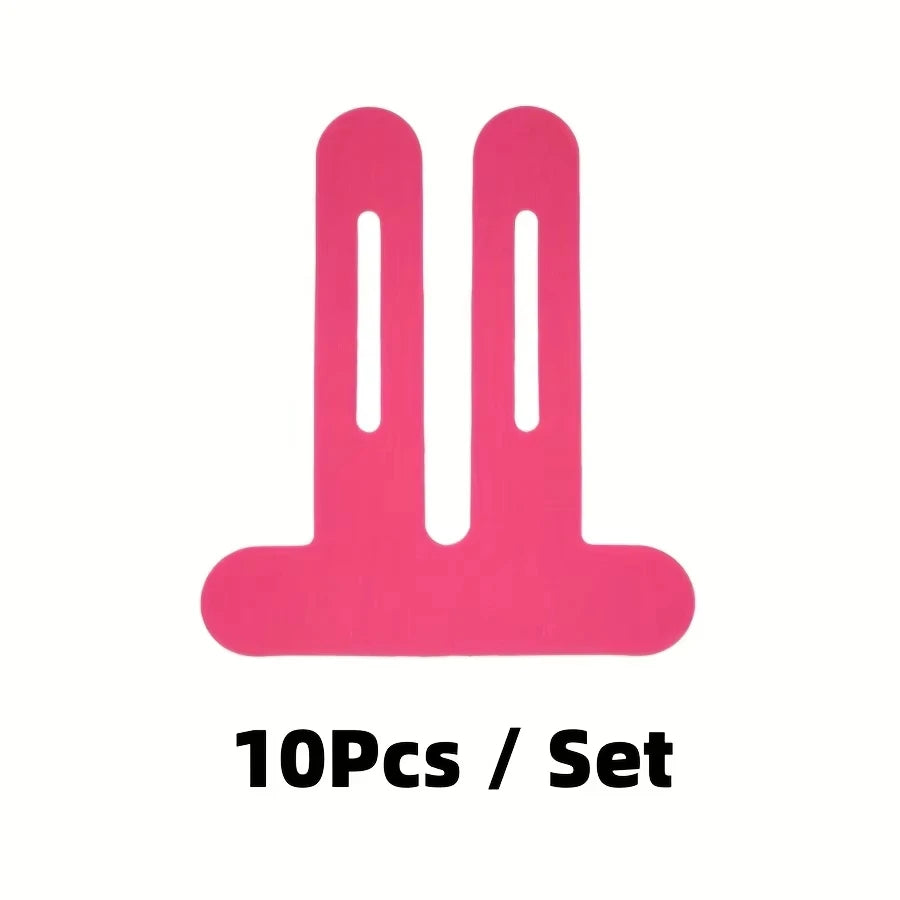 10PCS Kinesiology Knee Tape Waterproof Elastic Athletic Support Strip