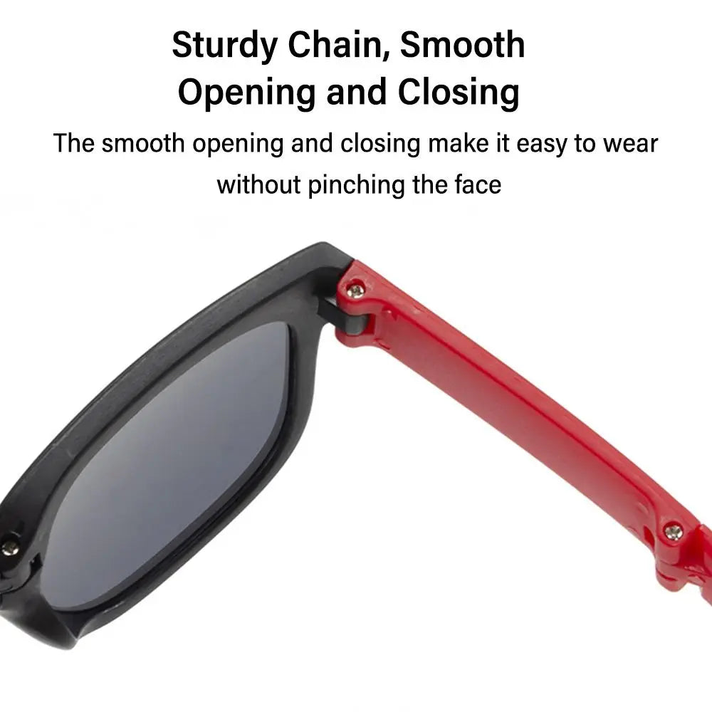 Kids Square Sunglasses UV400 | Foldable Children's Eyewear