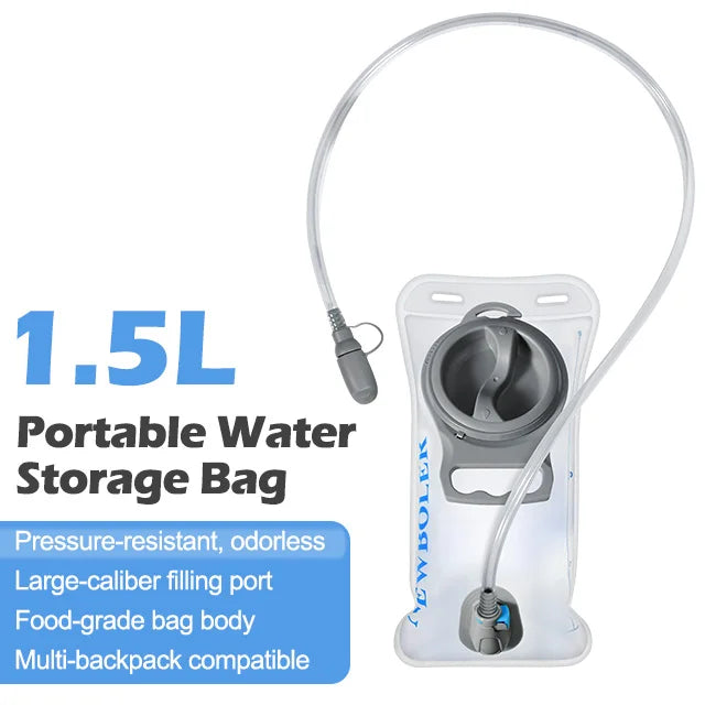 Hydration Water Bladder 1.5L 2L 3L Camping Reservoir