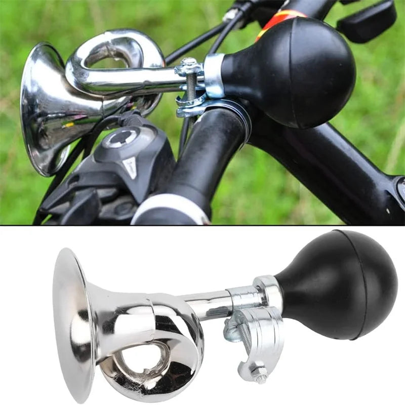 Retro Bicycle Snail Air Horn Loud Vintage Bike Trumpet Bell