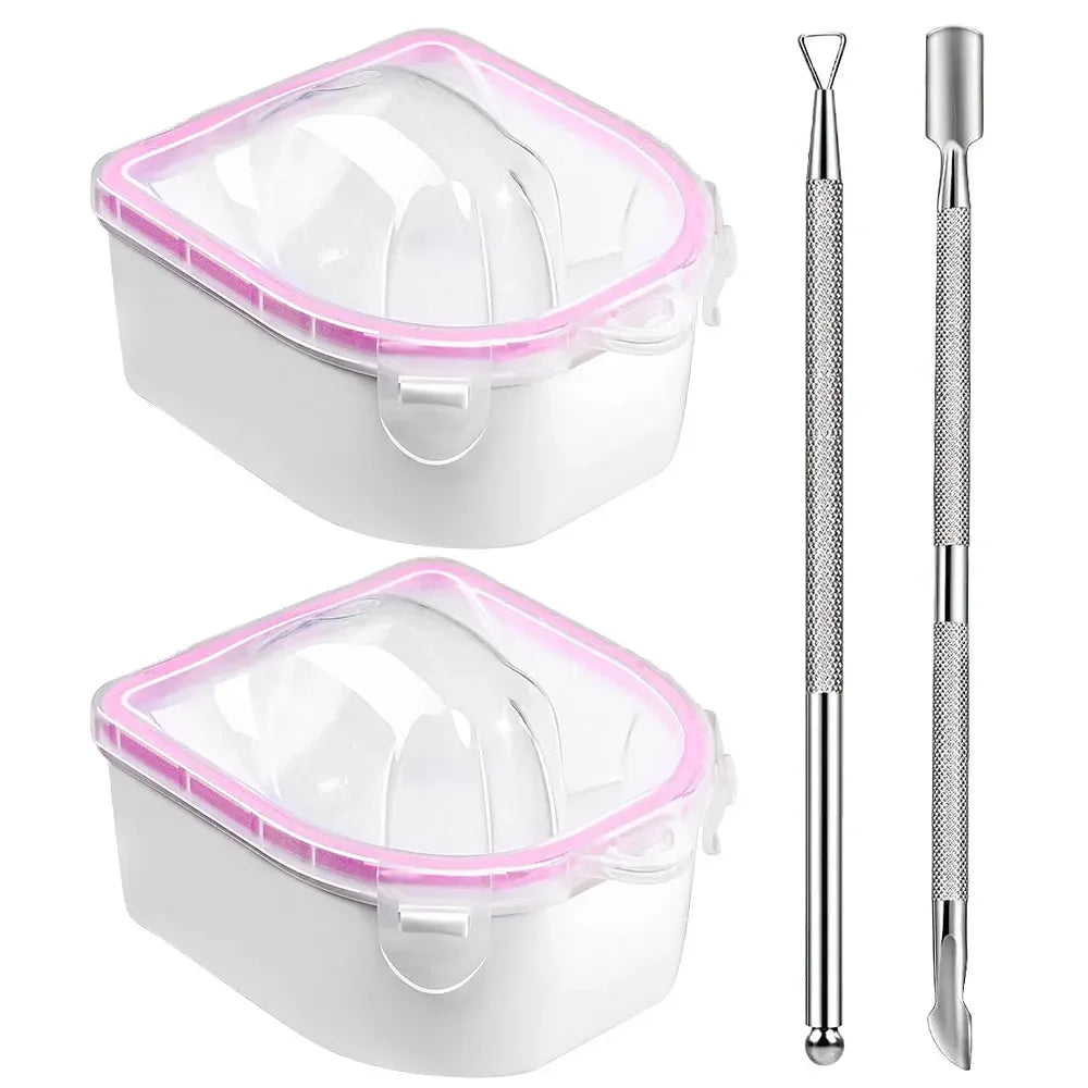 Nail Care Soak Bowl Dead Skin Softening Manicure Tool