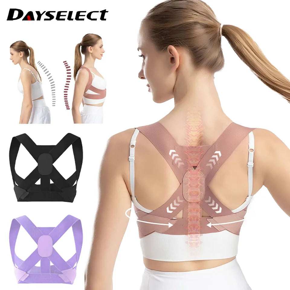 Posture Corrector Back Brace Lumbar Support Belt Men Women