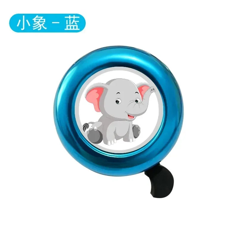 Cartoon Animal Bike Bell Loud Aluminum Alloy Bell for Kids & Scooters