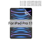 Screen protector for iPad Pro 11 with model number display on a white background