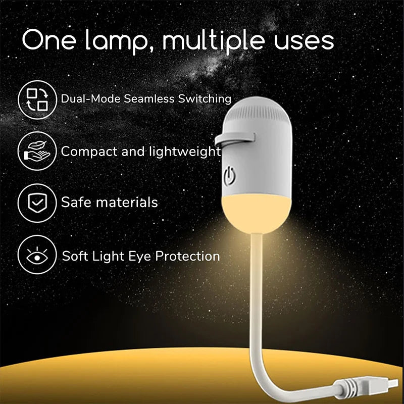 Mini Starry Sky Projector Lamp USB Portable Galaxy Night Light