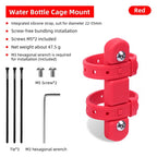 Bike Bottle Cage Mount Adapter Seatpost Frame Holder Universal