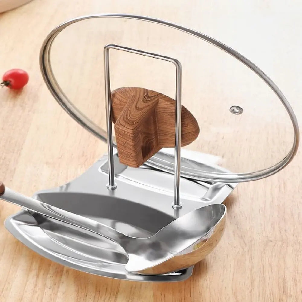 Stainless Steel Pot Lid Holder Kitchen Organizer