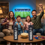 Personalized Football Water Bottle with Straw for Kids