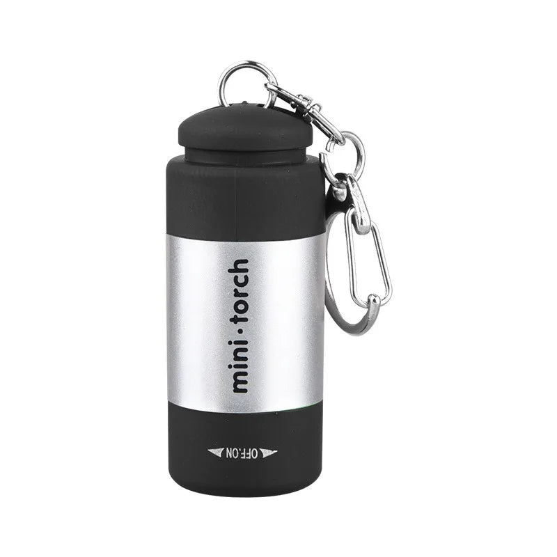 USB Rechargeable Mini Keychain Flashlight Waterproof LED