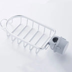 Space Aluminum Sink Drain Rack Faucet Sponge & Soap Organizer