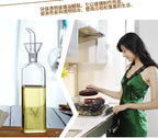 High Borosilicate Glass Oil Pot Leakproof Oil & Vinegar Dispenser Bottle