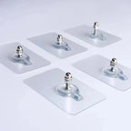 Punch-Free Screw Stickers Invisible Wall Picture Hanging Hooks